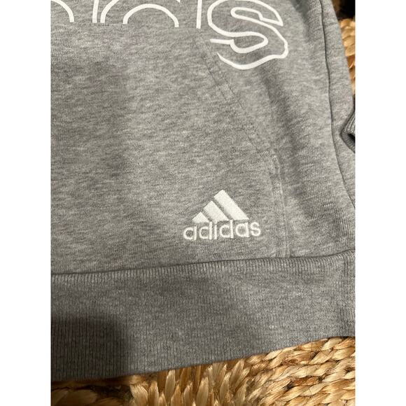 Adidas Boys Graphic Casual Hoodie Gray 6/7 - Picture 5 of 6